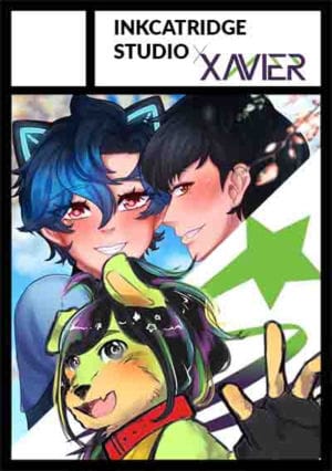 Inkcatridge Studio x XAVIER circle cut
